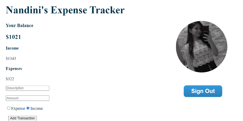 Cash Flow Montior